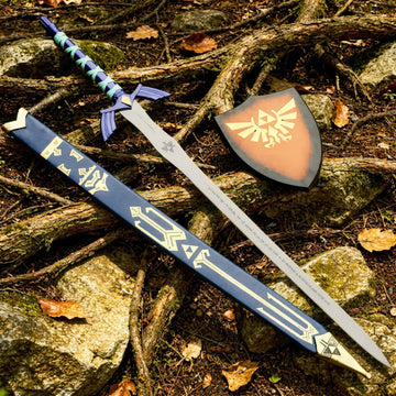 Blue The Legend of Zelda Skyward Sword Replica With Scabbard