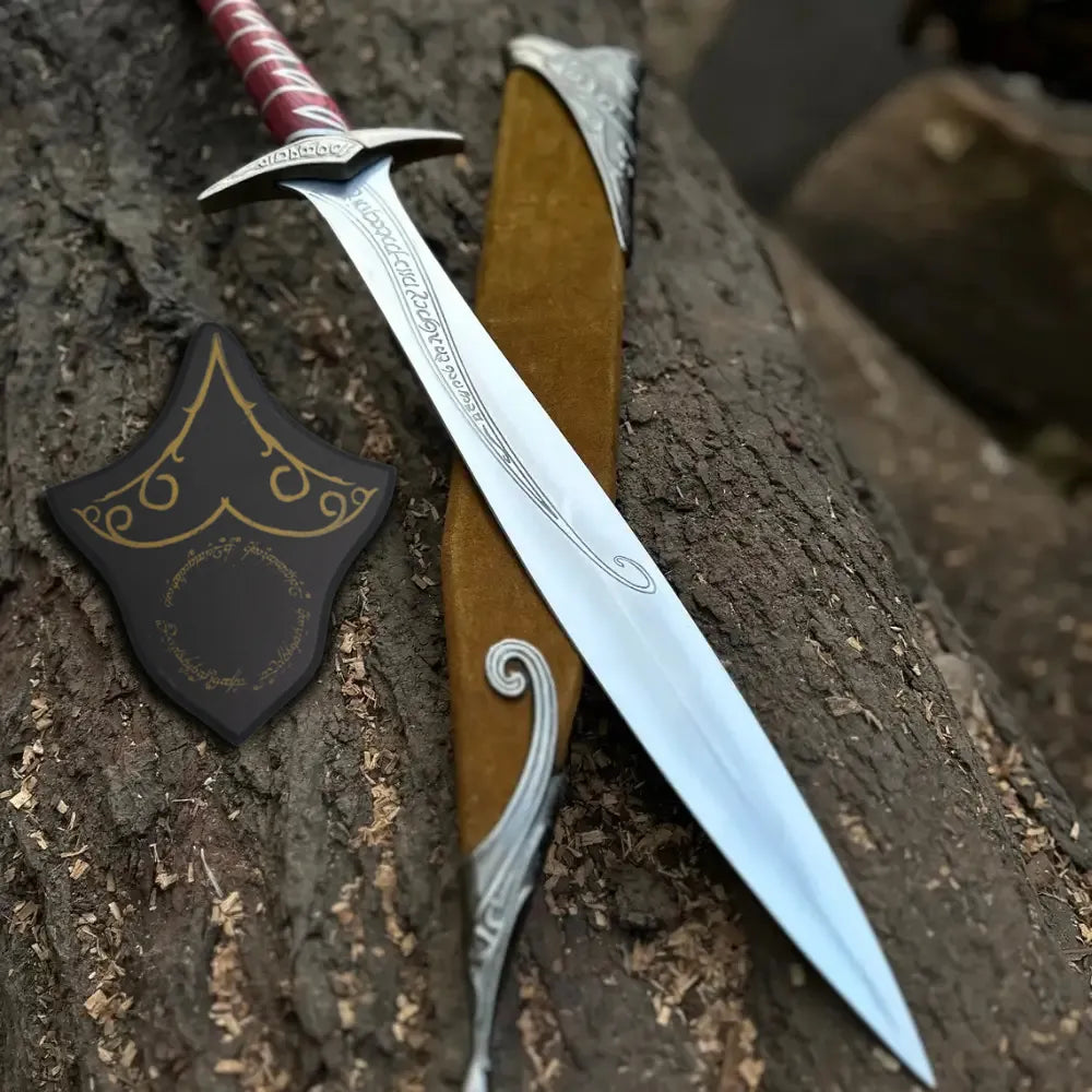 Shadowfang Short Sword – Stealth Warrior Edition (With Scabbard)