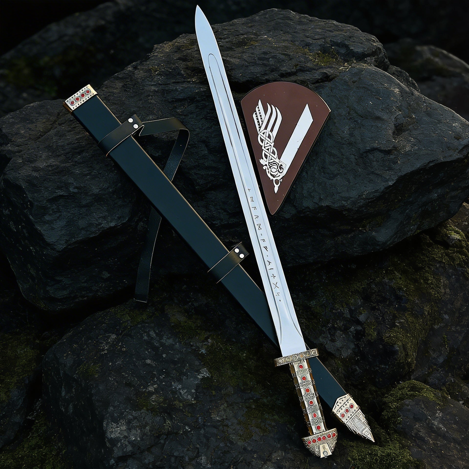 Ragnar Lothbrok Sword Replica With Scabbard