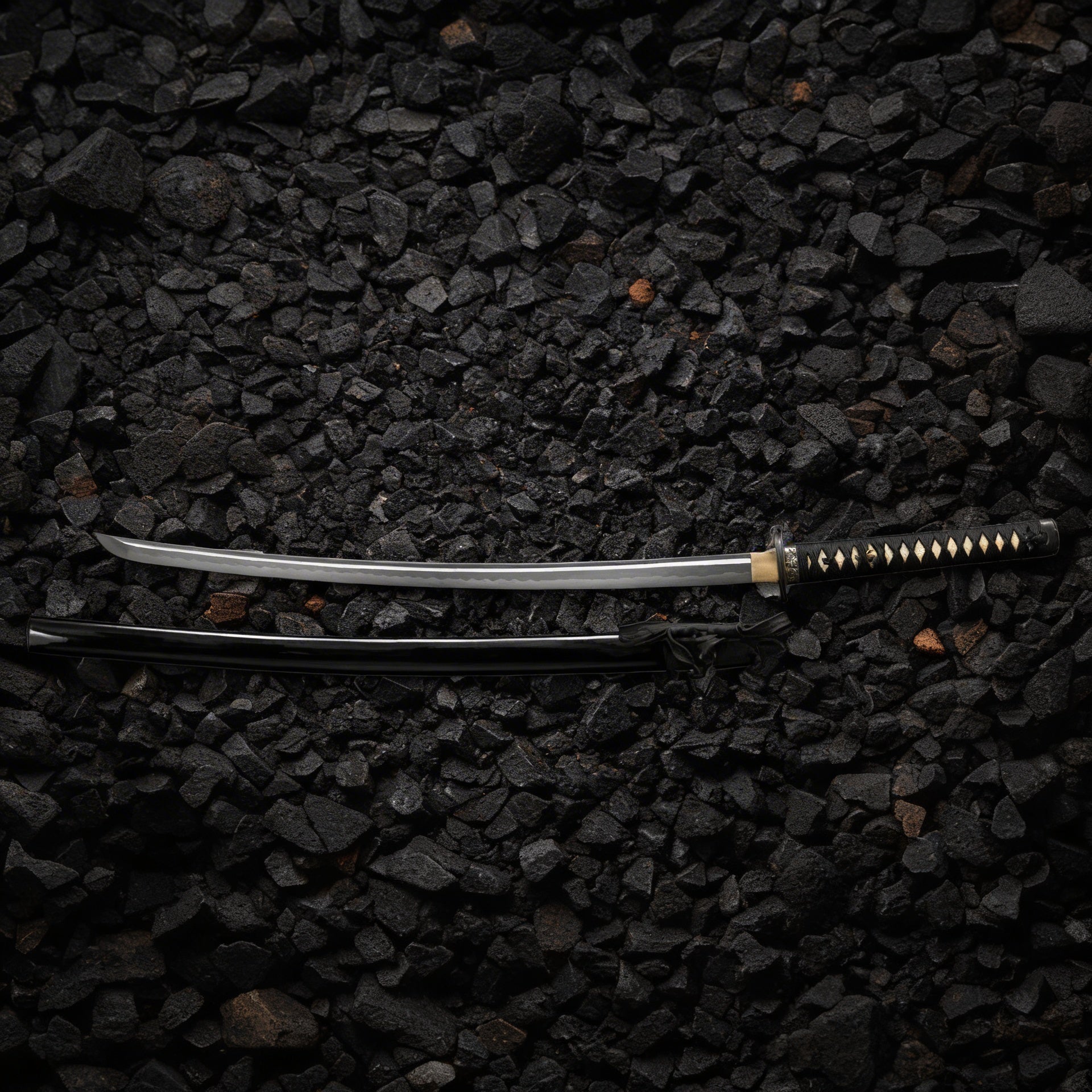 Long Samurai Katana Sword Replica  With Scabbard