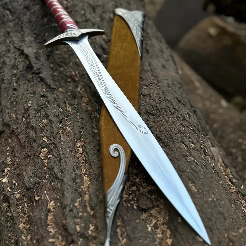 Shadowfang Short Sword – Stealth Warrior Edition (With Scabbard)